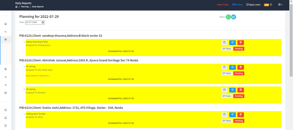 GET DAILY REPORTS & REAL-TIME UPDATES